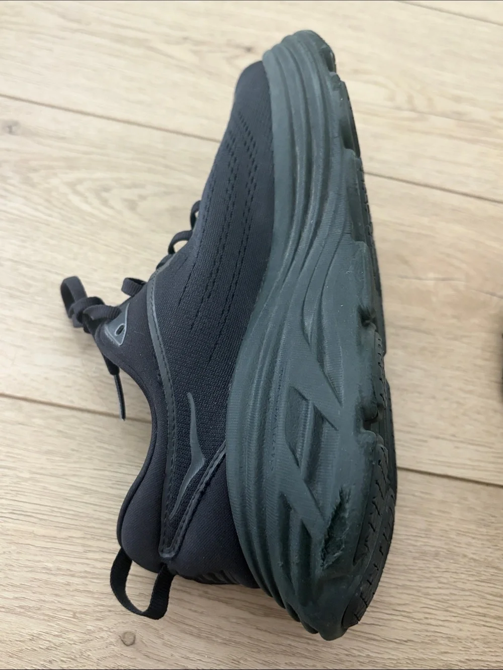 Hoka cushioned sole